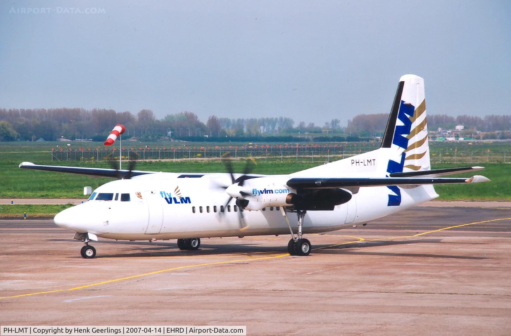 PH-LMT, 1990 Fokker 50 C/N 20192, VLM
