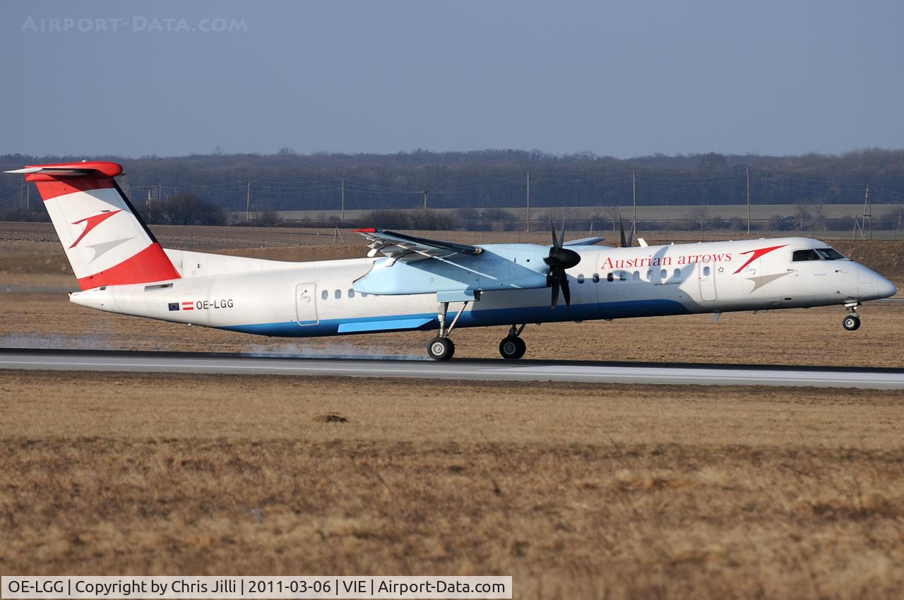 OE-LGG, 2002 De Havilland Canada DHC-8-402Q Dash 8 C/N 4074, Austrian Airlines
