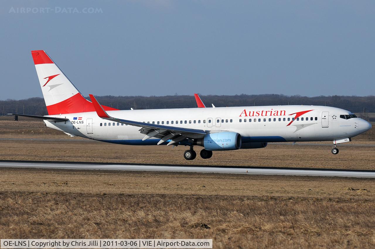 OE-LNS, 2005 Boeing 737-8Z9 C/N 34262, Austrian Airlines
