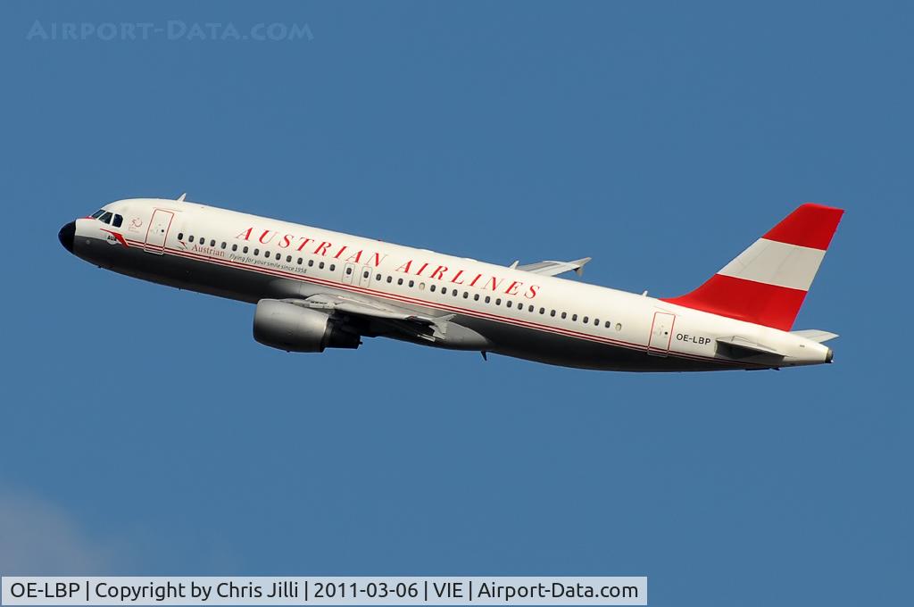 OE-LBP, 1998 Airbus A320-214 C/N 797, Austrian Airlines