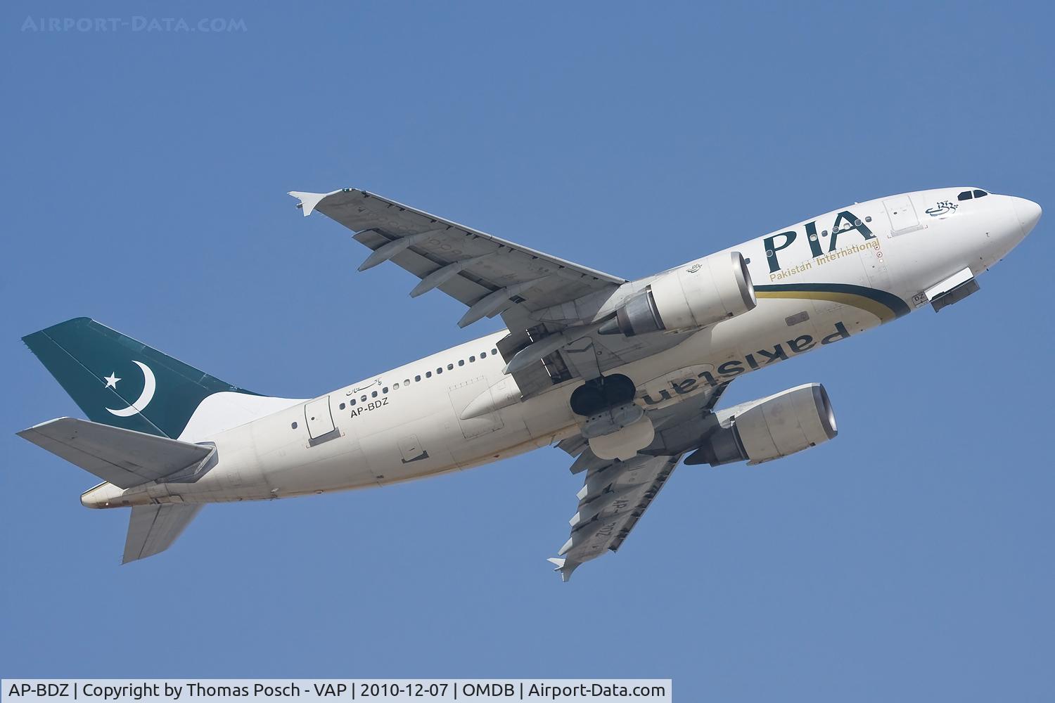 AP-BDZ, 1991 Airbus A310-308 C/N 585, Pakistan International Airlines - PIA