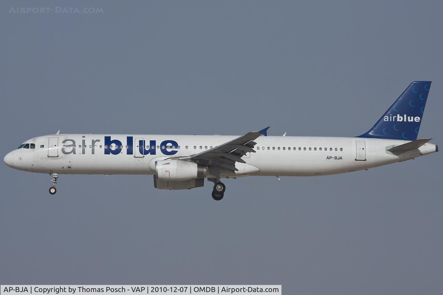 AP-BJA, 2000 Airbus A321-231 C/N 1199, Airblue