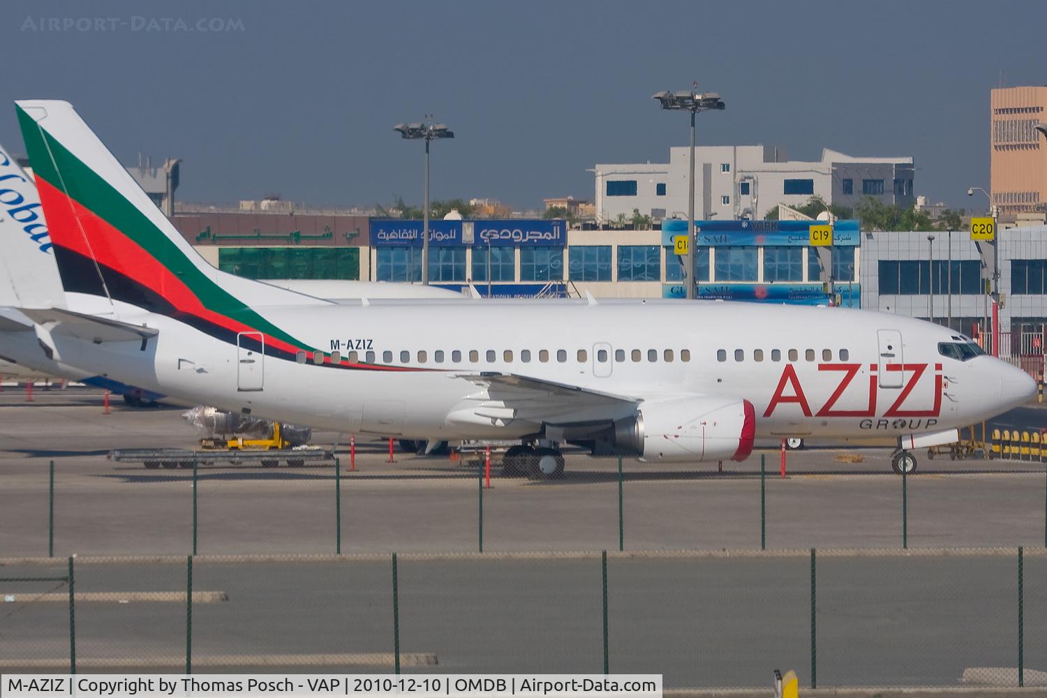 M-AZIZ, 1992 Boeing 737-505 C/N 24649, Azizi Group
