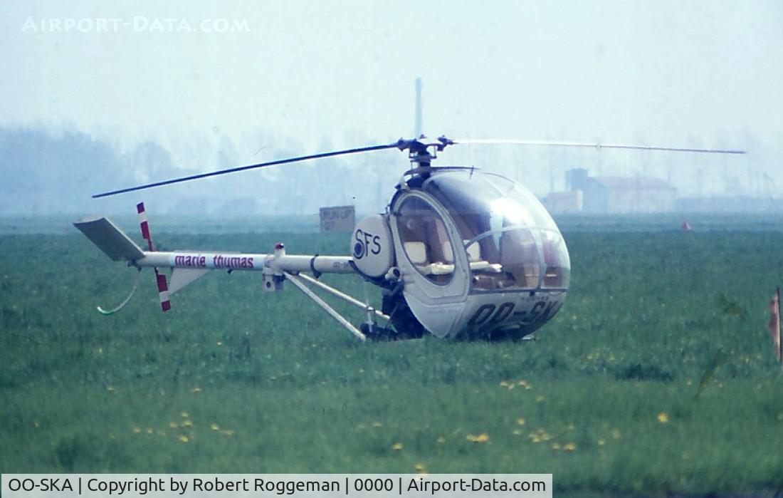 OO-SKA, 1968 Hughes 269B C/N 870336, Late 1960's.SFS