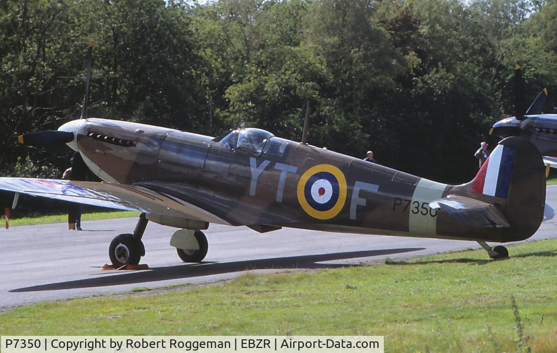 P7350, 1940 Supermarine 329 Spitfire IIa C/N CBAF.14, Coded YT F.
BBMF.
