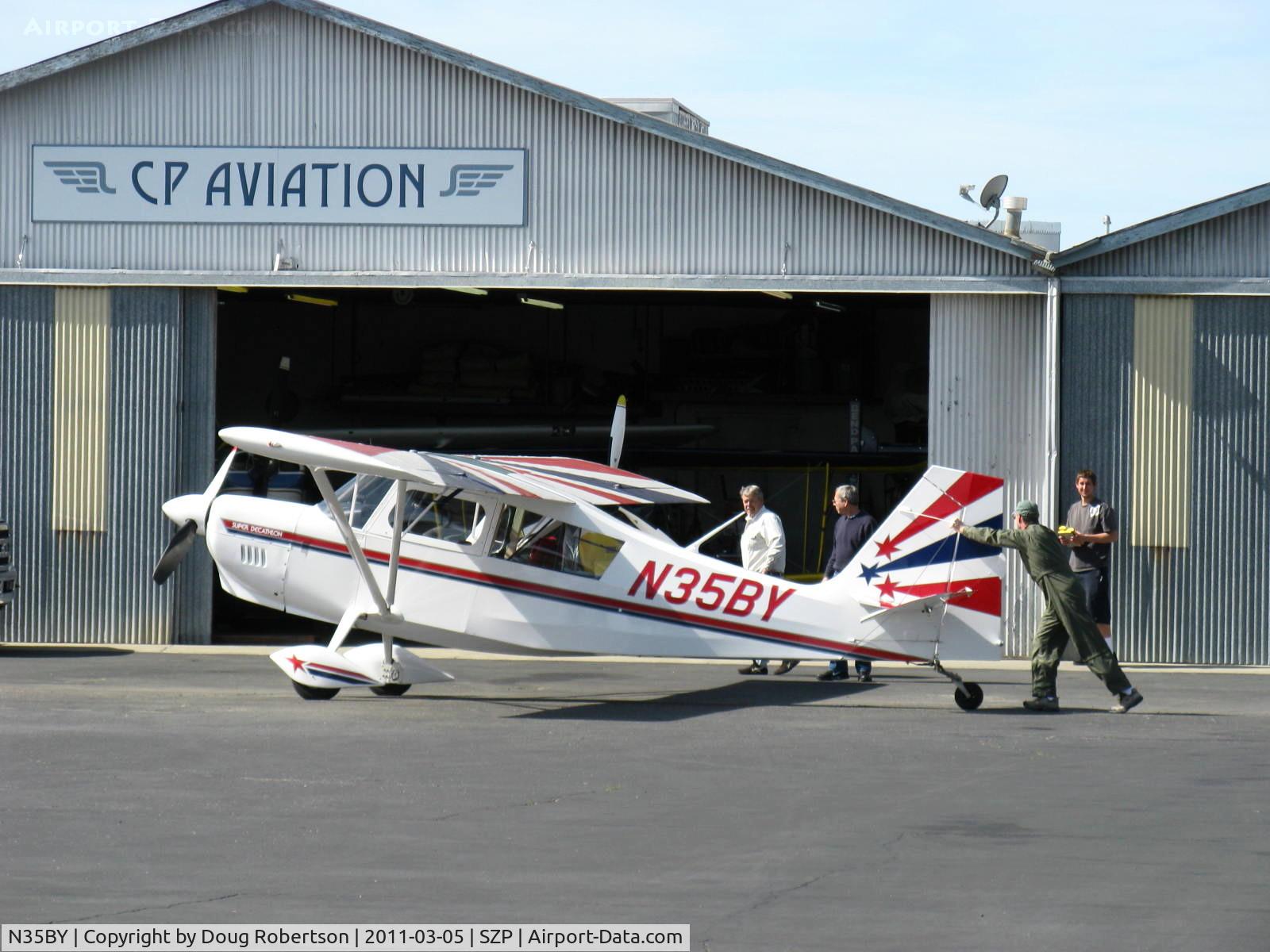 N35BY, 2005 American Champion 8KCAB Super Decathlon C/N 998-2005, 2005 American Champion 8KCAB SUPER DECATHLON, Lycoming AEIO-360 180 Hp