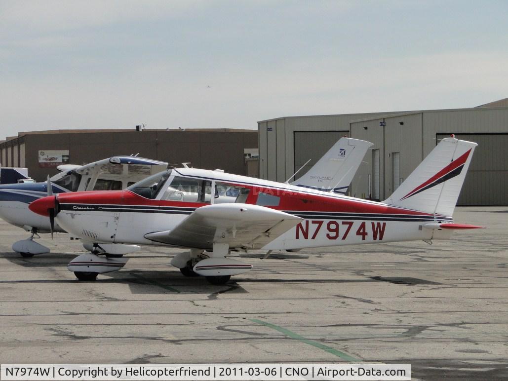 N7974W, 1964 Piper PA-28-180 C/N 28-2027, Parked south of the paint shop area