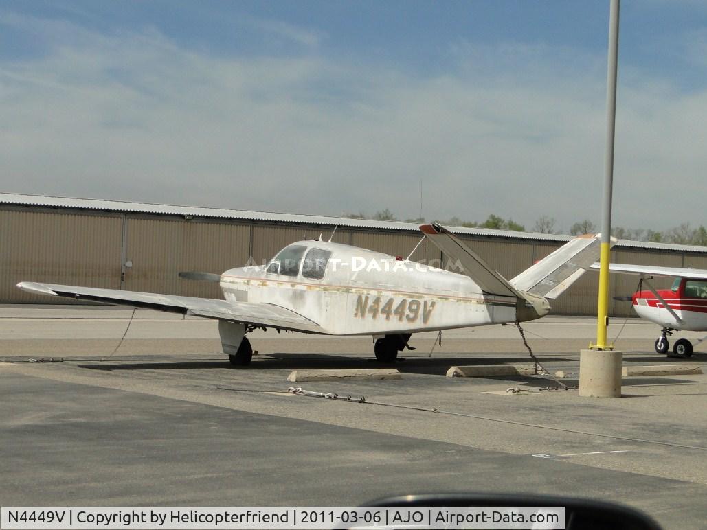 N4449V, 1948 Beech 35 Bonanza C/N D-1264, Parked