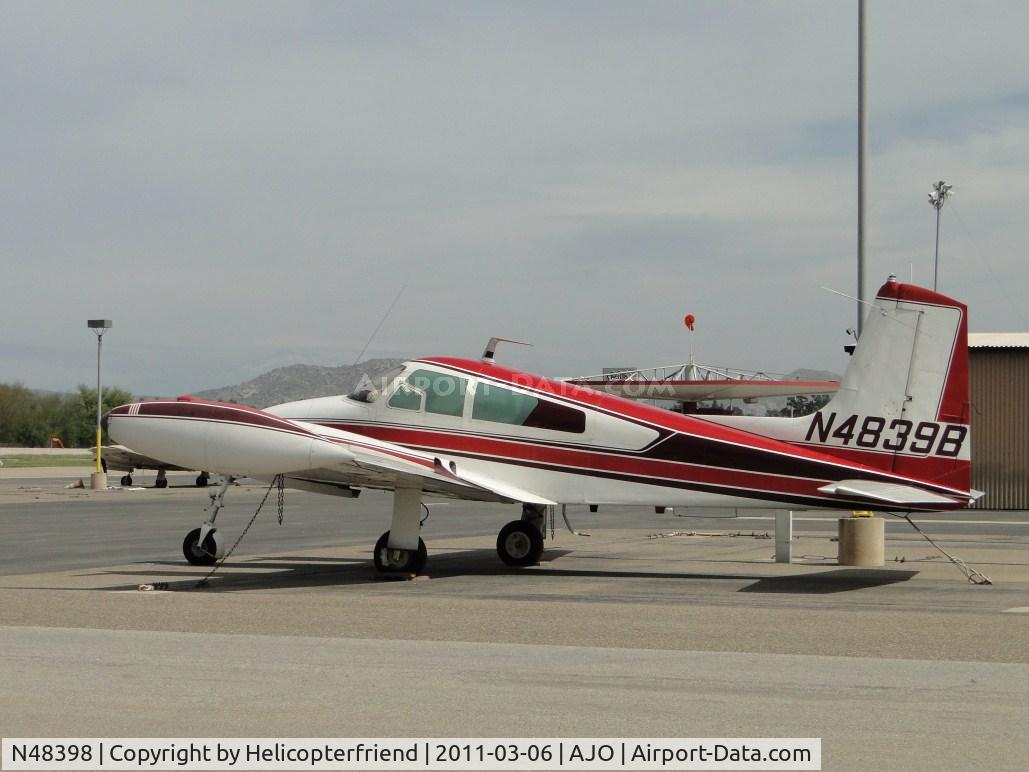 N48398, 1976 Grumman-Schweizer G-164B C/N 14B, Parked and tied down