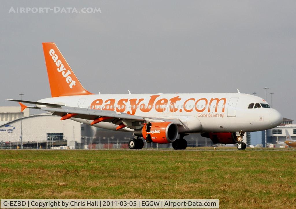 G-EZBD, 2006 Airbus A319-111 C/N 2873, easyJet
