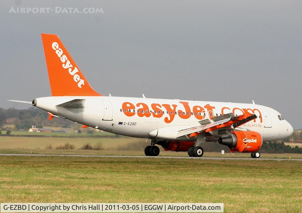 G-EZBD, 2006 Airbus A319-111 C/N 2873, easyJet