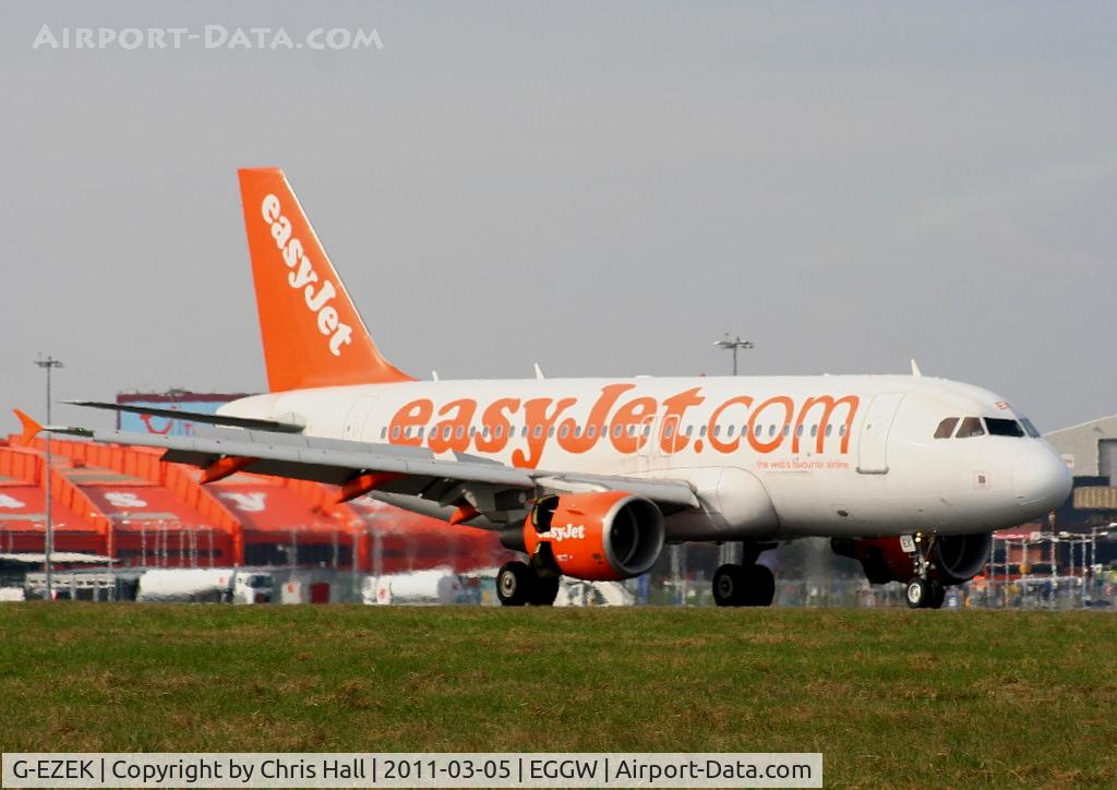 G-EZEK, 2004 Airbus A319-111 C/N 2224, easyJet