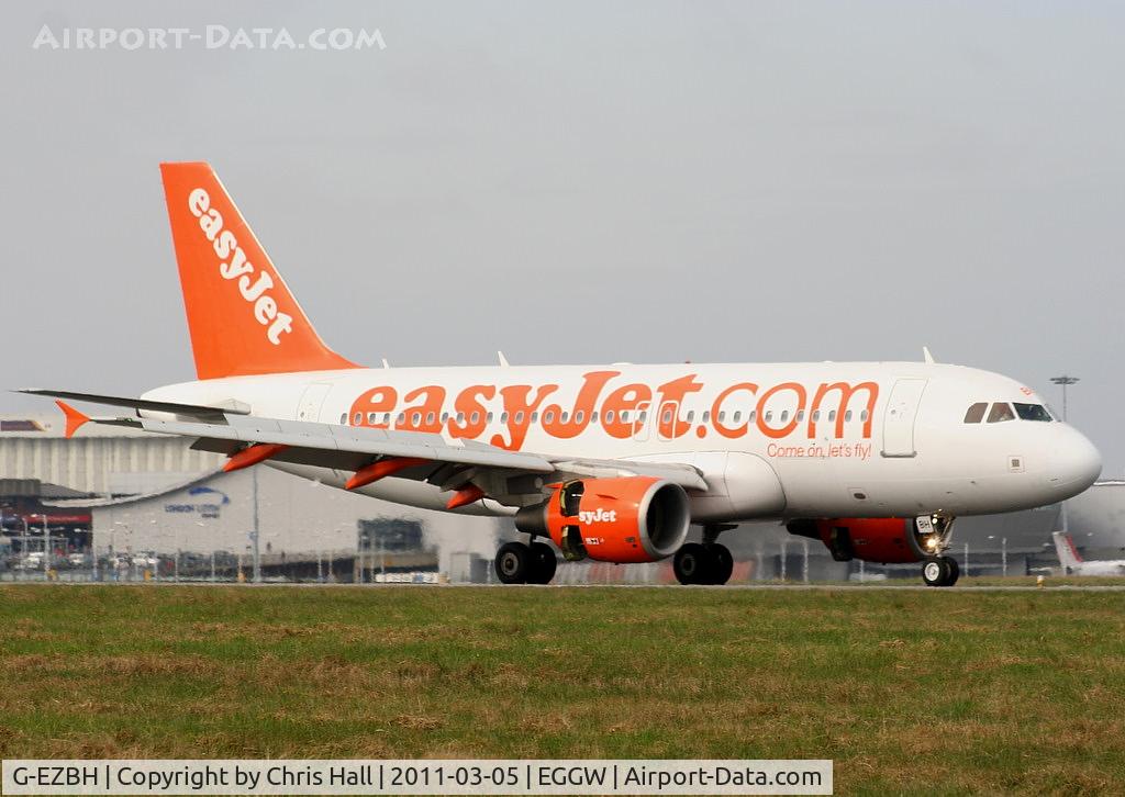 G-EZBH, 2006 Airbus A319-111 C/N 2959, easyJet