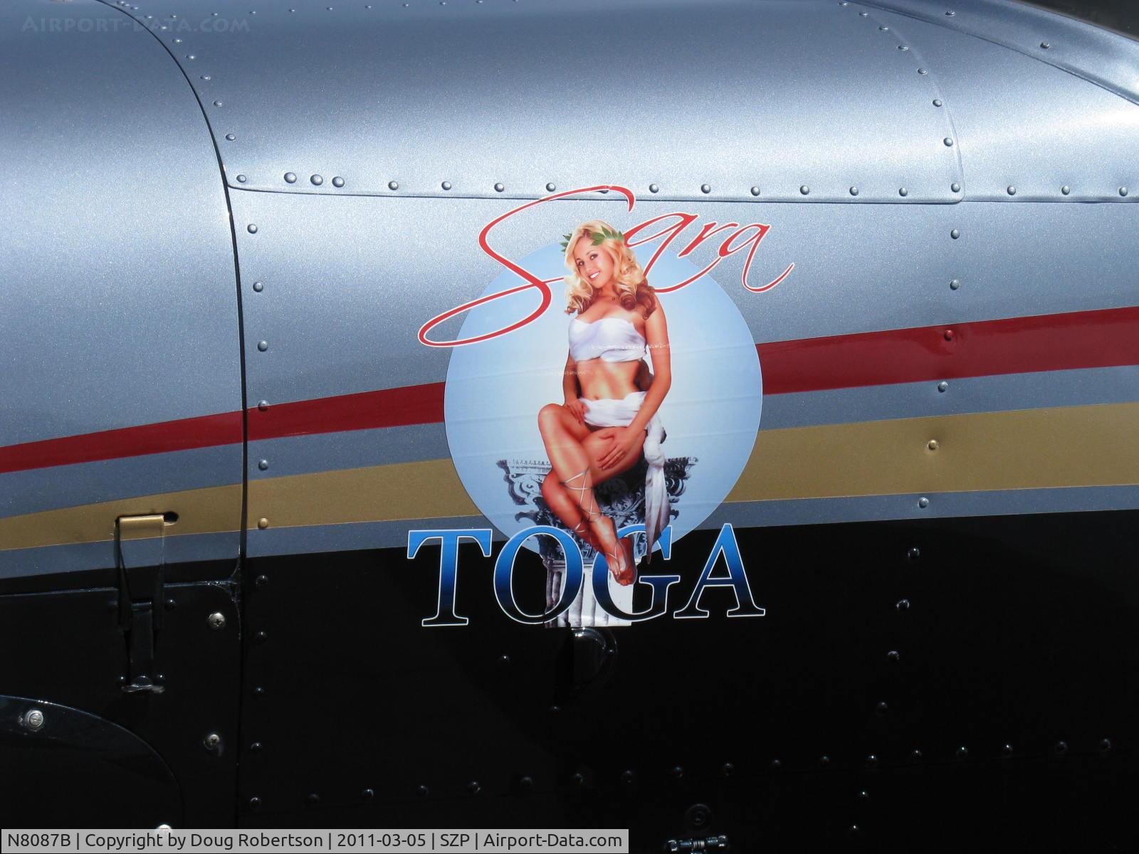 N8087B, 1982 Piper PA-32-301 Saratoga C/N 32-8206022, 1982 Piper PA-32-301 SARATOGA 'Sara Toga' Lycoming IO-540-K1G5 300 Hp, Sara's pinup-left cowl (actually, Sara has no bad side, except if she won't start)