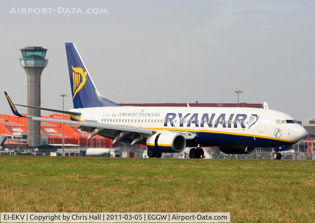 EI-EKV, 2010 Boeing 737-8AS C/N 38507, Ryanair