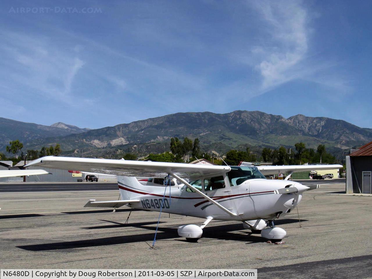 N6480D, 1979 Cessna 172N C/N 17272828, 1979 Cessna 172N SKYHAWK, Lycoming O-320-H2AD 160 Hp