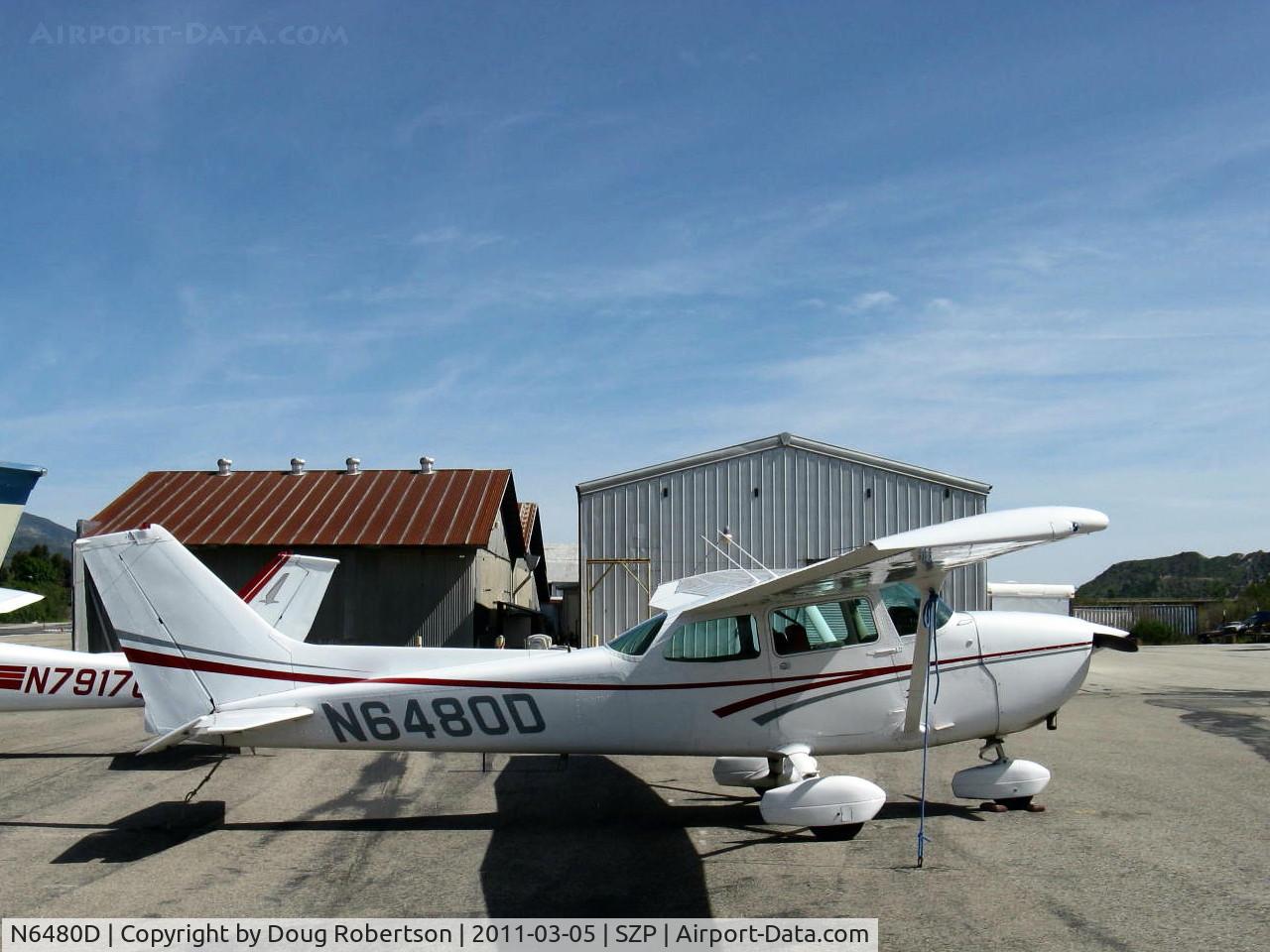 N6480D, 1979 Cessna 172N C/N 17272828, 1979 Cessna 172N SKYHAWK, Lycoming O-320-H2AD 160 Hp
