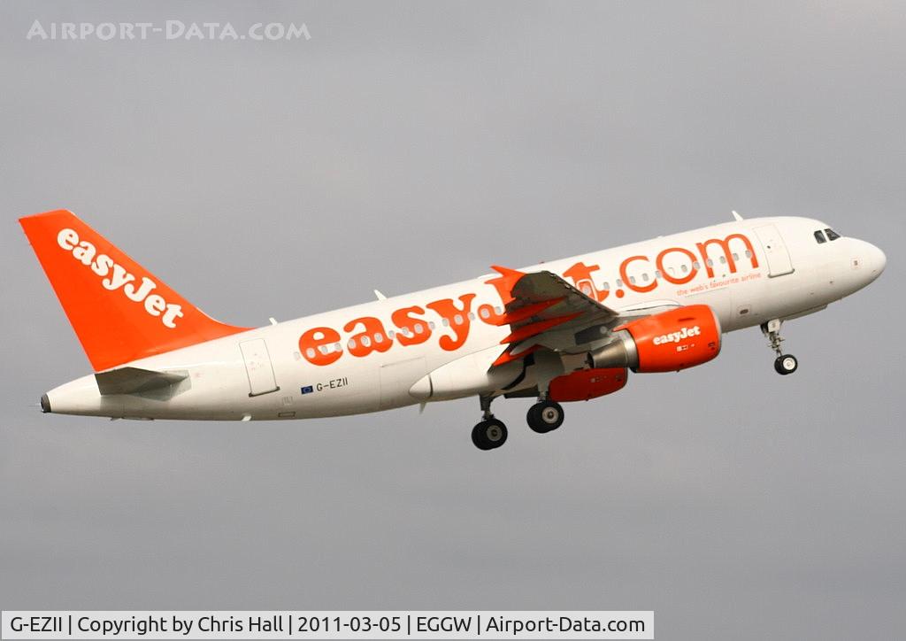 G-EZII, 2005 Airbus A319-111 C/N 2471, easyJet