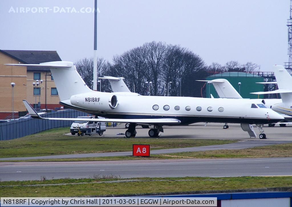 N818RF, 2003 Gulfstream Aerospace G-V C/N 5018, Global Jet Luxembourg