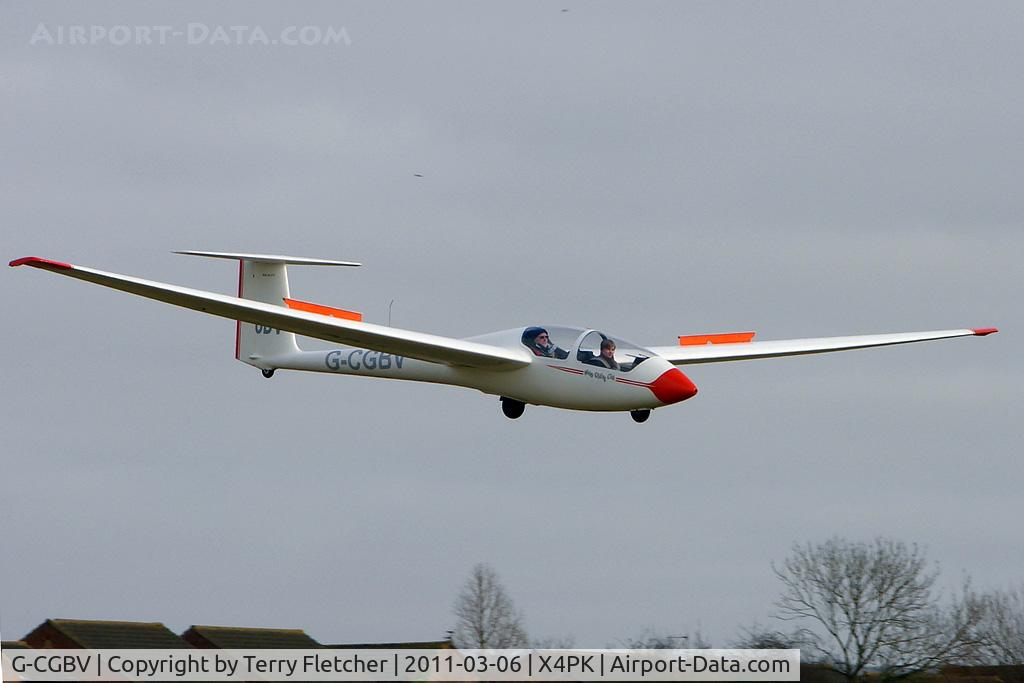 G-CGBV, 1986 Schleicher ASK-21 C/N 21149, 1986 Schleicher ASK 21, c/n: 21149 at Pocklington