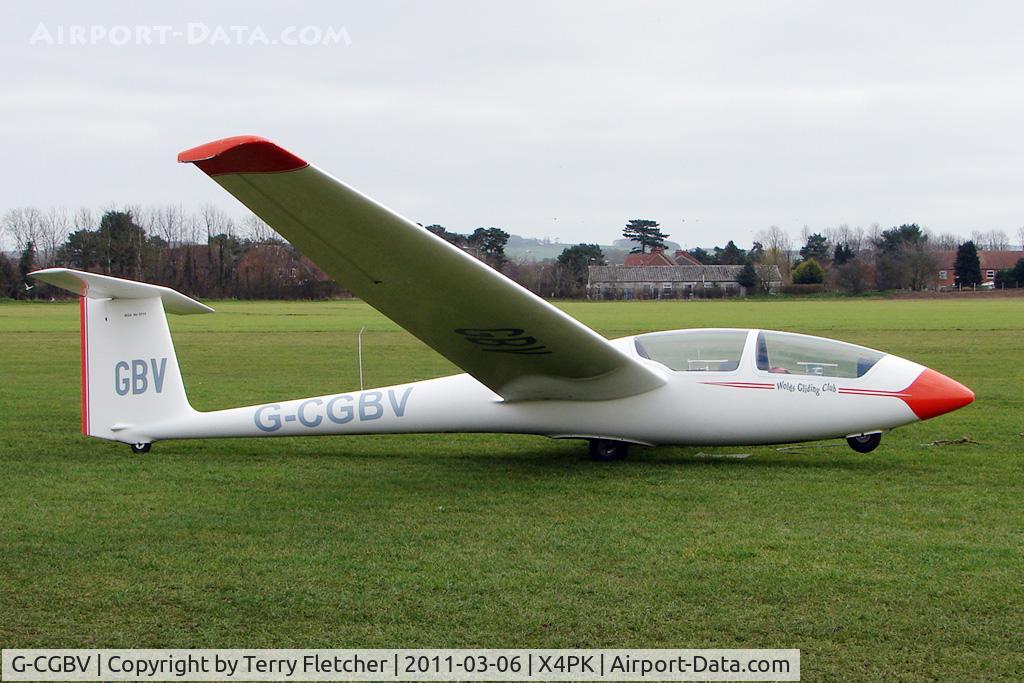G-CGBV, 1986 Schleicher ASK-21 C/N 21149, 1986 Schleicher ASK 21, c/n: 21149 at Pocklington