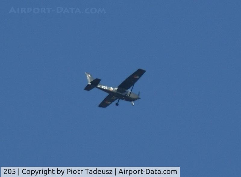 205, 1972 Reims Cessna FR172H Reims Rocket C/N 0345, over Mallow, Ireland