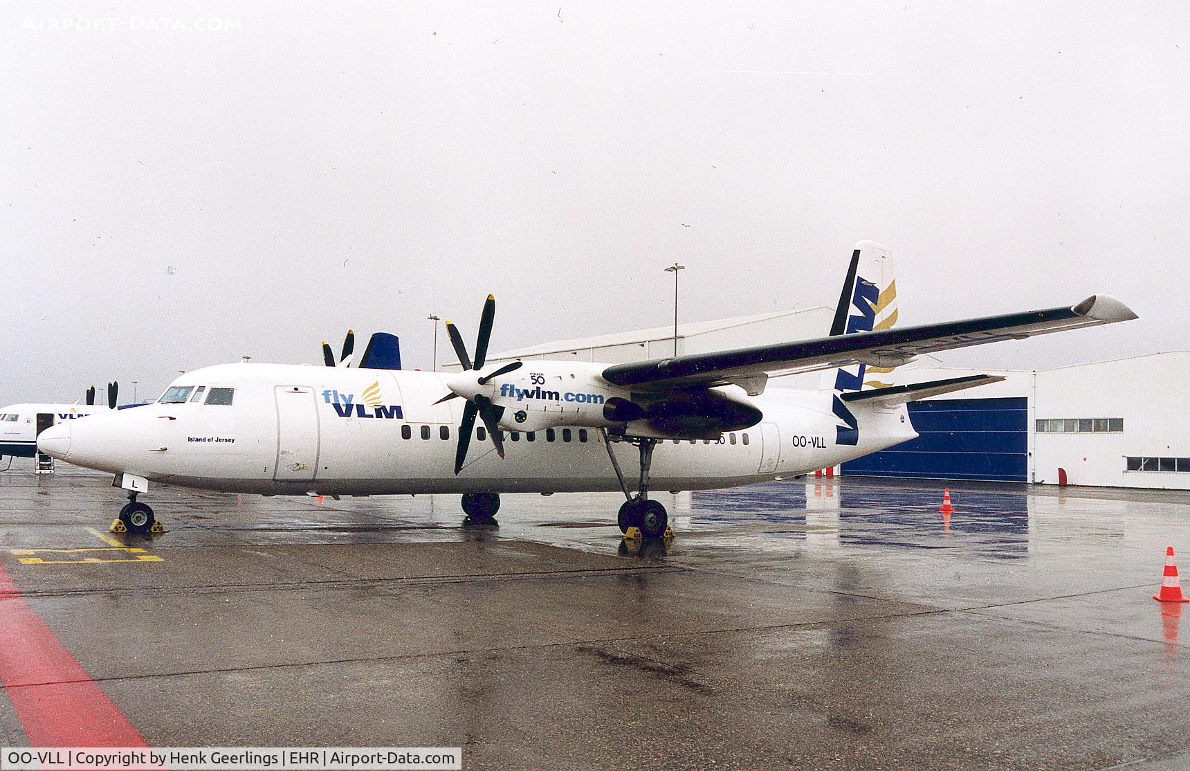 OO-VLL, 1989 Fokker 50 C/N 20144, VLM