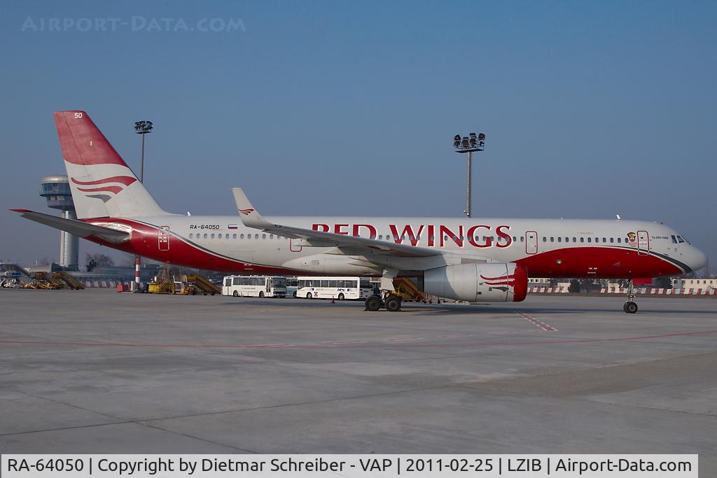 RA-64050, 2009 Tupolev Tu-204-100V C/N 145074-64050, Red Wings Tupolev 204