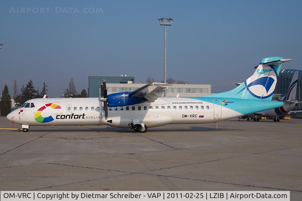 OM-VRC, 1992 ATR 72-202 C/N 307, Confort Airlines ATR72