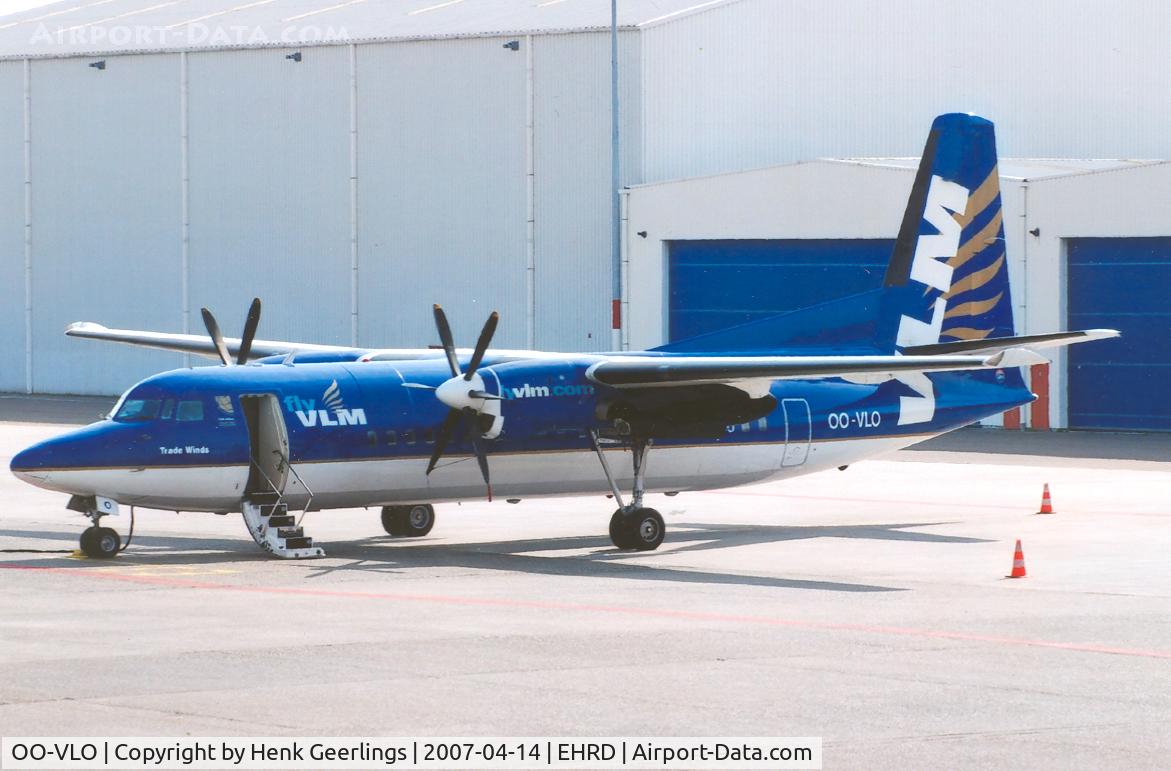 OO-VLO, 1988 Fokker 50 C/N 20127, VLM