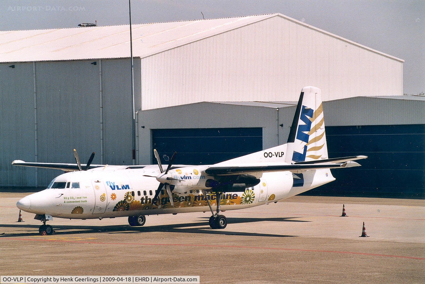 OO-VLP, 1991 Fokker 50 C/N 20209, VLM , Special cs