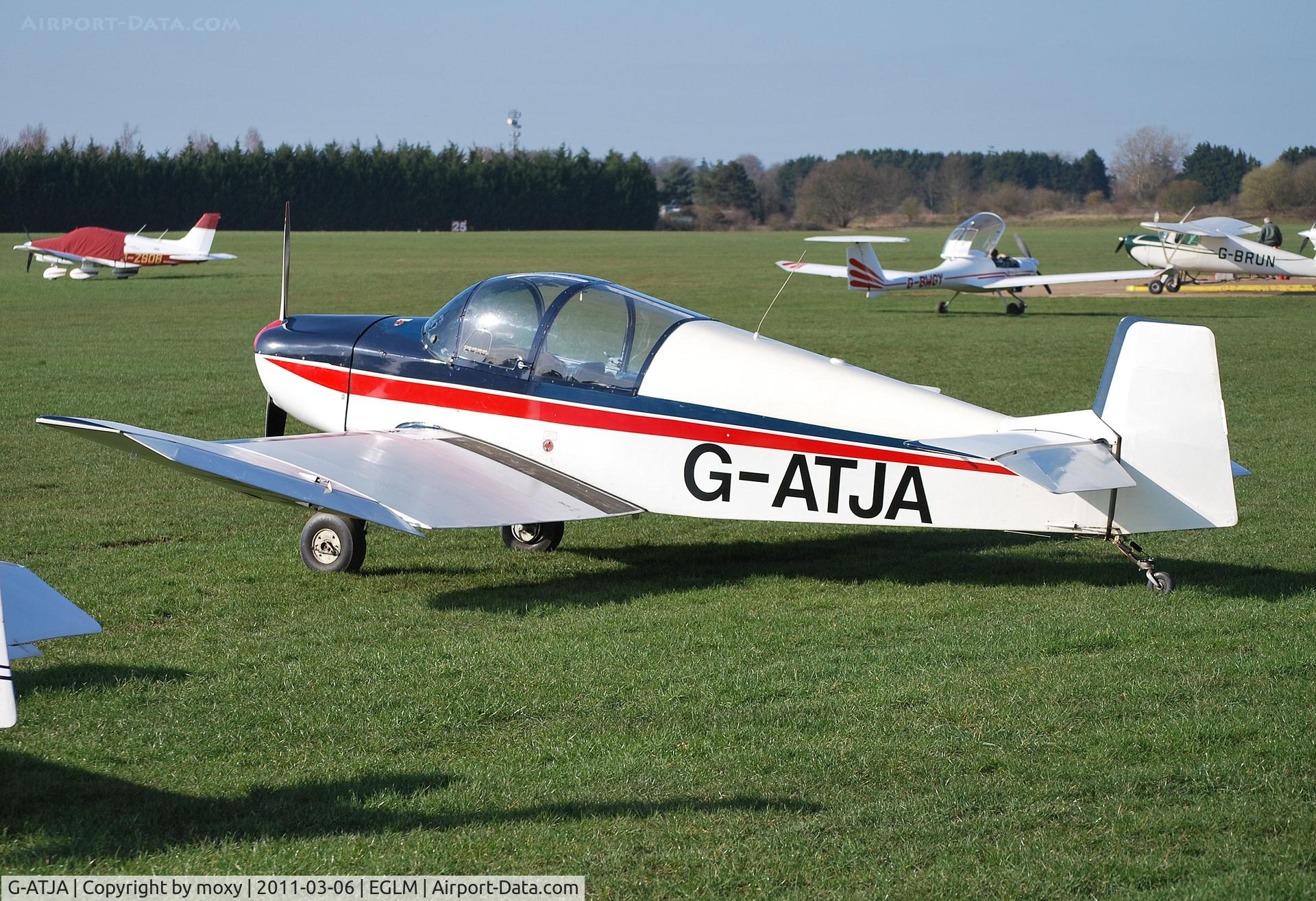 G-ATJA, 1962 SAN Jodel DR.1050 Ambassadeur C/N 378, Jodel DR1050 Ex F-BKHL at White Waltham