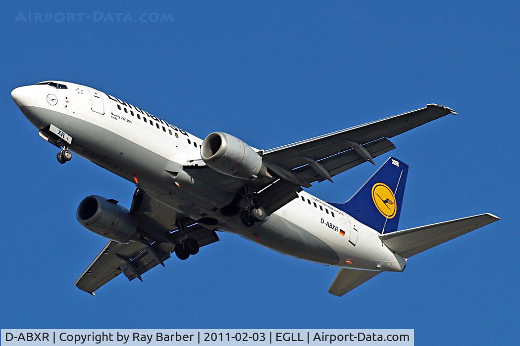 D-ABXR, 1988 Boeing 737-330 C/N 23875, Boeing 737-330 [23875] (Lufthansa) Home~G 03/02/2011.