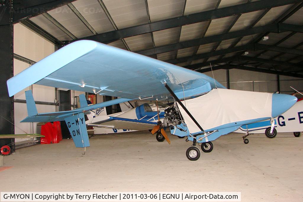 G-MYON, 1994 CFM Shadow Series CD C/N 240, 1994 Cfm Metal-fax SHADOW SERIES CD, c/n: 240 at Full Sutton