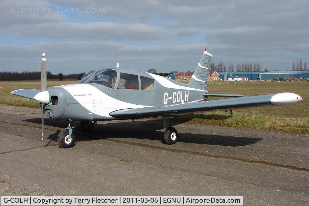 G-COLH, 1967 Piper PA-28-140 Cherokee C/N 28-23143, Smart looking 1967 Piper PIPER PA-28-140, c/n: 28-23143 at Full Sutton