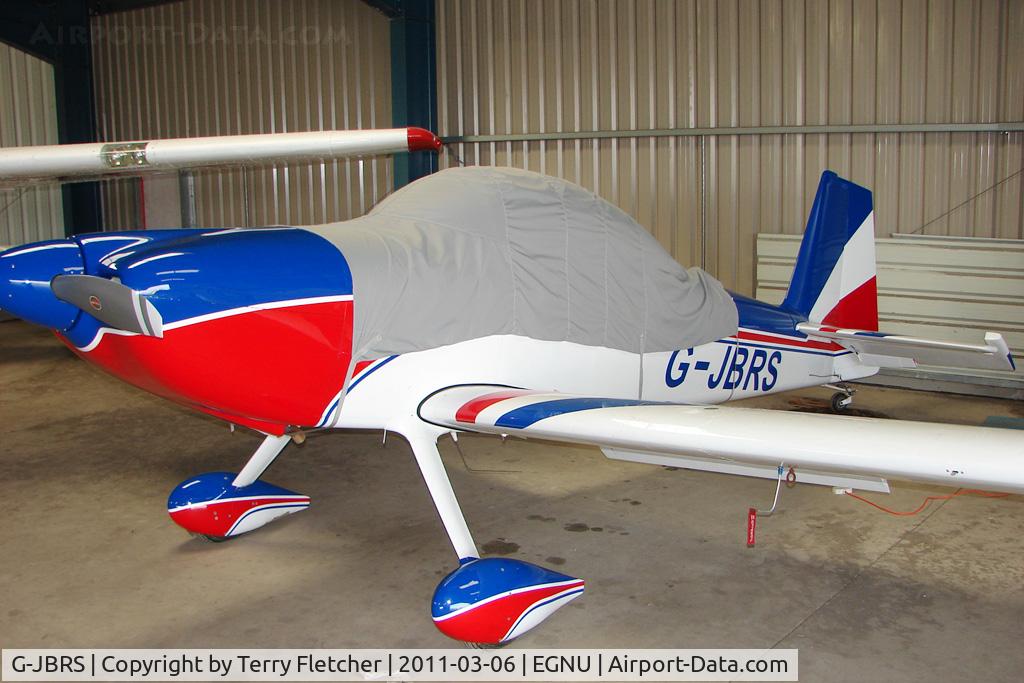 G-JBRS, 2009 Vans RV-8 C/N PFA 303-14212, Vans RV-8, c/n: PFA 303-14212 at Full Sutton