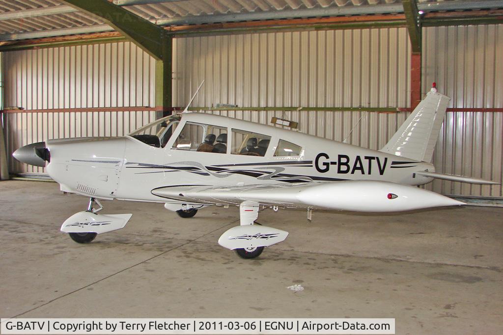 G-BATV, 1971 Piper PA-28-180 Cherokee C/N 28-7105022, 1971 Piper PIPER PA-28-180, c/n: 28-7105022 at Full Sutton