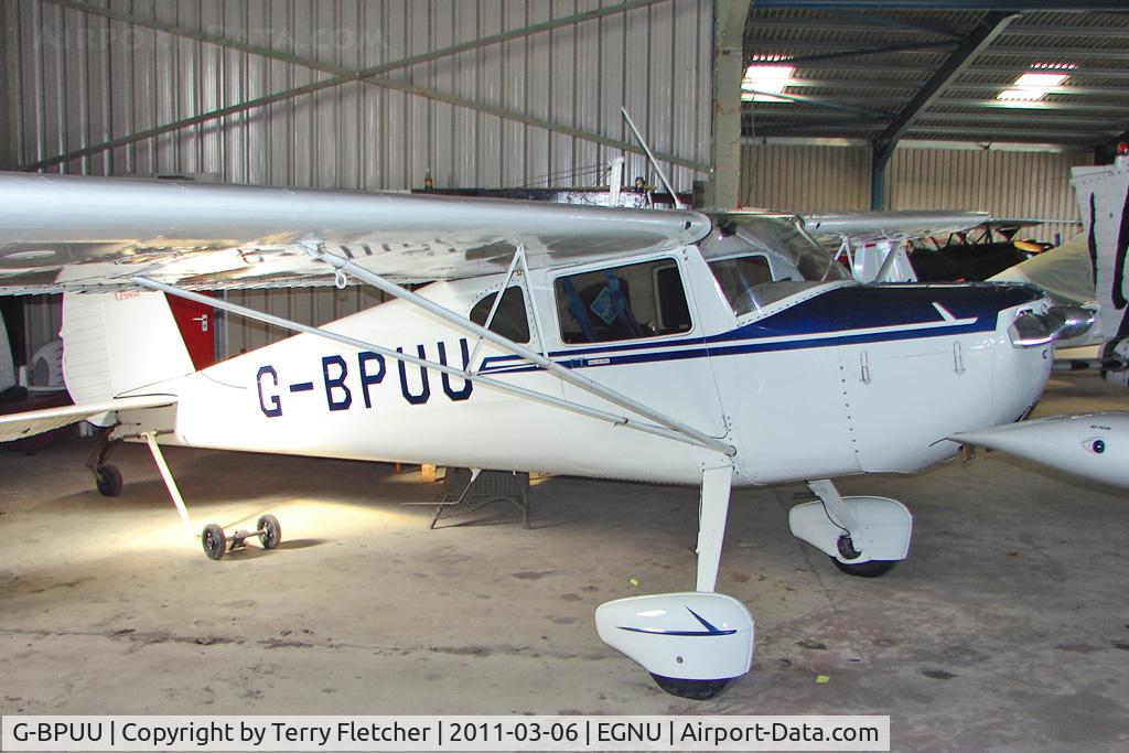 G-BPUU, 1947 Cessna 140 C/N 13722, 1947 Cessna CESSNA 140, c/n: 13722 at Full Sutton