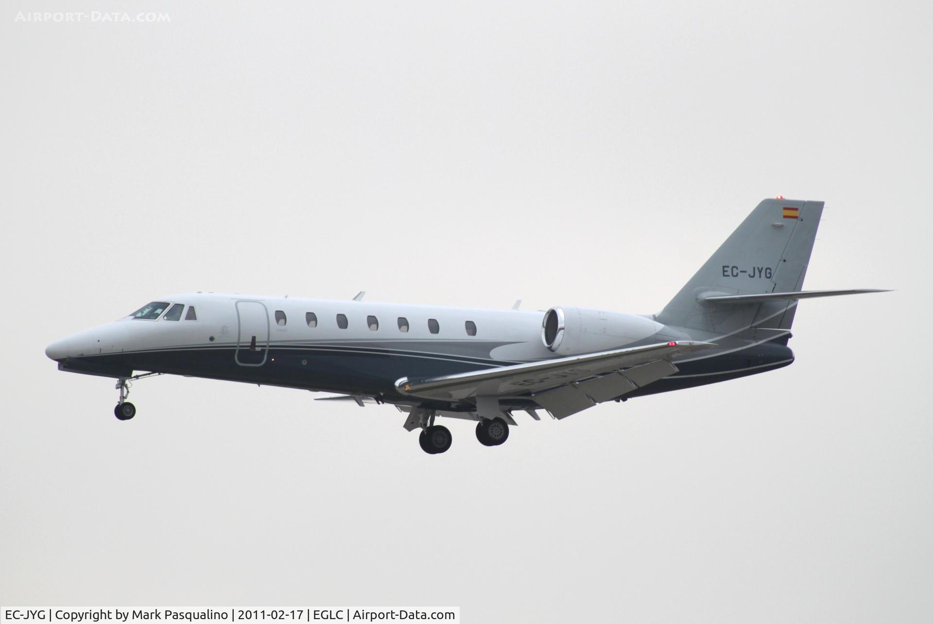 EC-JYG, 2006 Cessna 680 Citation Sovereign C/N 680-0087, Cessna 680