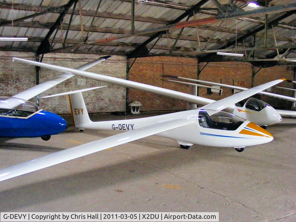 G-DEVY, 1984 Schleicher ASK-23 C/N 23008, London Gliding Club