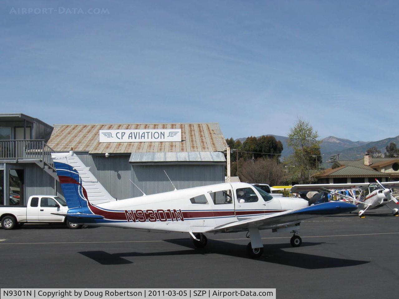 N9301N, 1969 Piper PA-28R-200 Arrow C/N 28R-35001, 1969 Piper PA-28R-200 ARROW, Lycoming IO-360-B1E 200 Hp, taxi