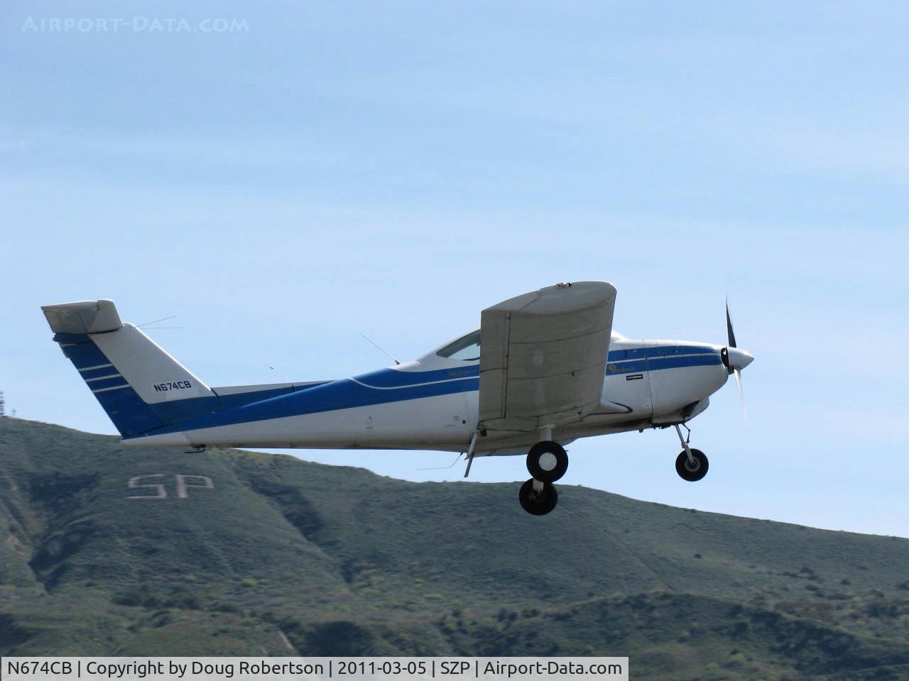 N674CB, 1979 Beech 77 Skipper C/N WA-8, 1979 Beech 77 SKIPPER, Lycoming O-235-L2C 115 Hp, takeoff climb Rwy 22