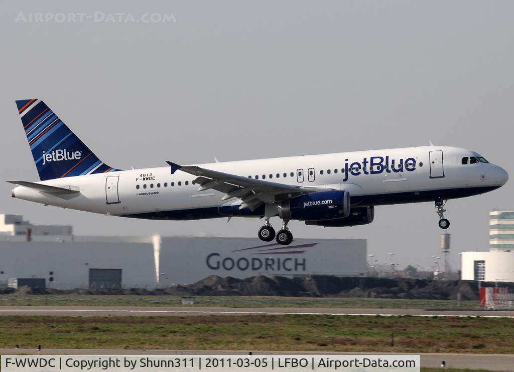 F-WWDC, 2011 Airbus A320-232 C/N 4612, C/n 4612 - To be N789JB