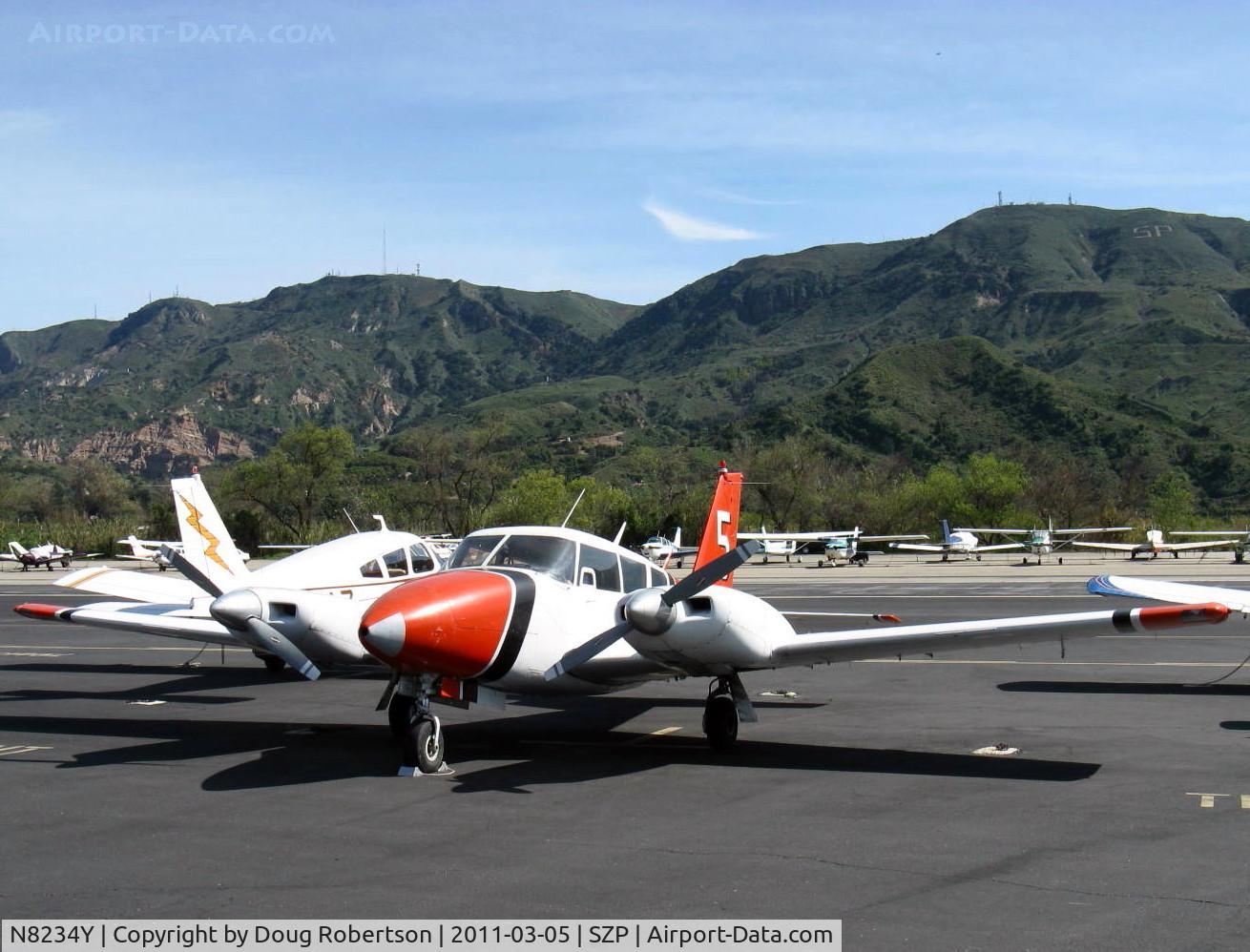 N8234Y, 1966 Piper PA-30-160 Twin Comanche Twin Comanche C/N 30-1360, 1966 Piper PA-30 TWIN COMANCHE, two Lycoming IO-320s 160 Hp each