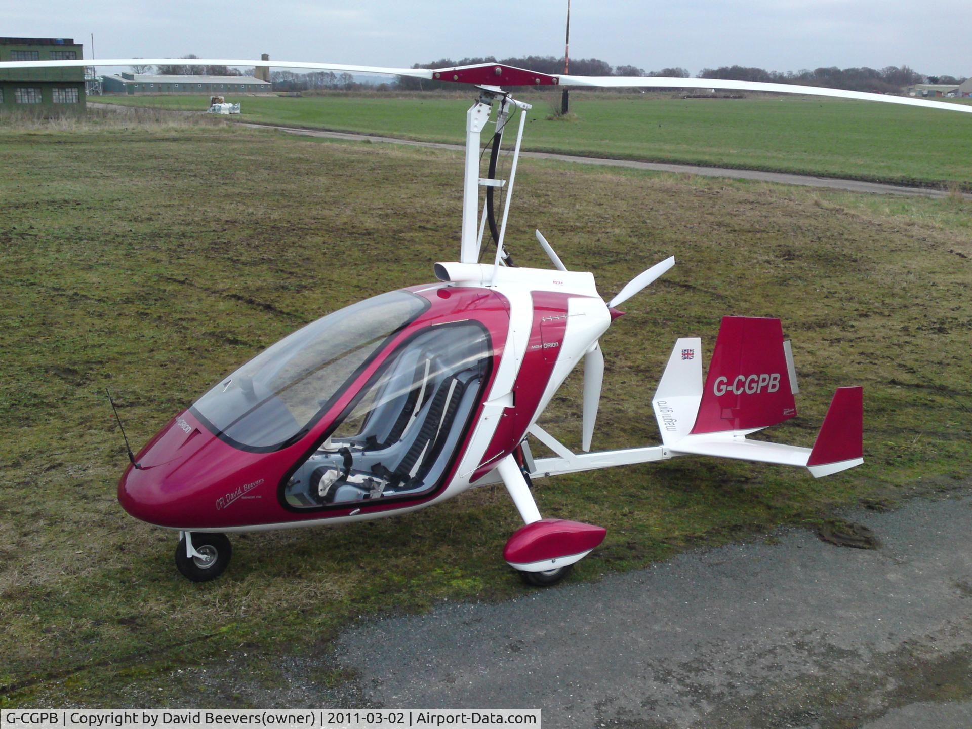 G-CGPB, 2010 Magni Gyro M-24 Orion C/N 24-10-5964, New paint scheme