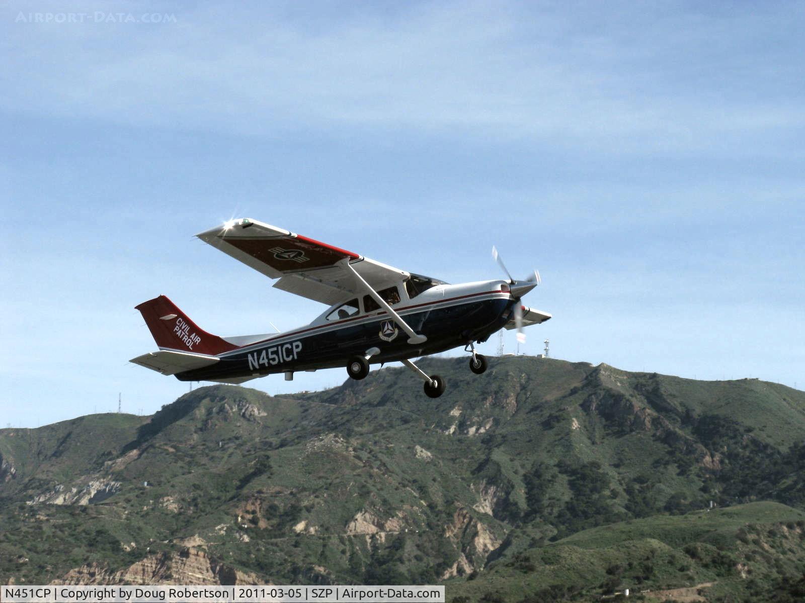 N451CP, Cessna 182T Skylane C/N 18282194, Cessna 182T SKYLANE of CAP, Continental O-470 230 Hp, takeoff climb Rwy 22