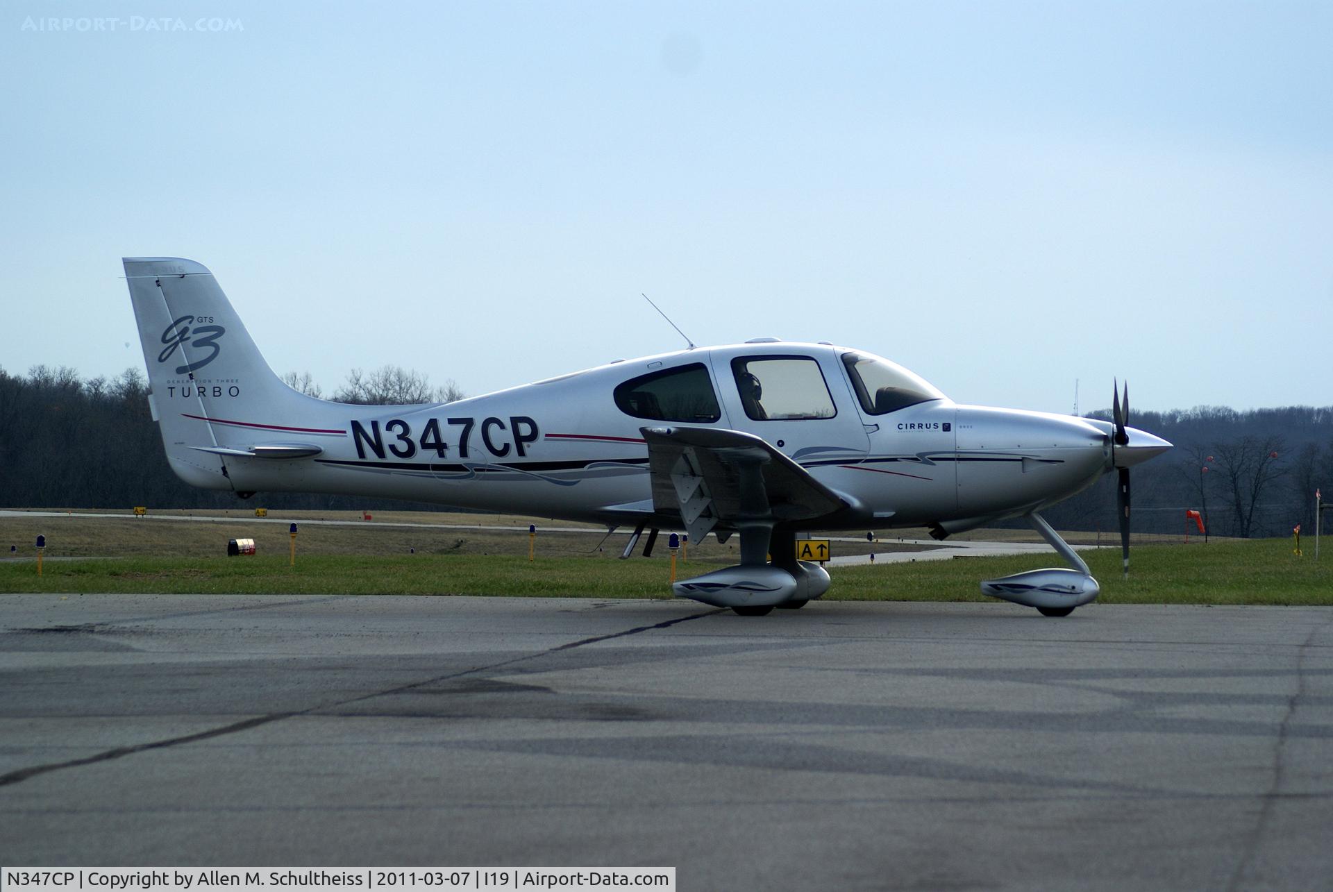 N347CP, 2008 Cirrus SR22 G3 GTS Turbo C/N 3044, SR22