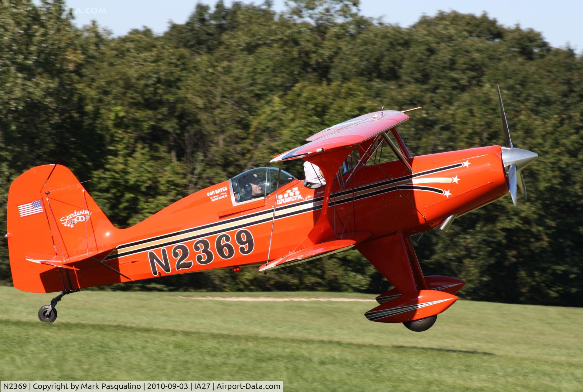 N2369, 1973 Stolp SA-300 Starduster Too C/N DB-1, Starduster SA-300