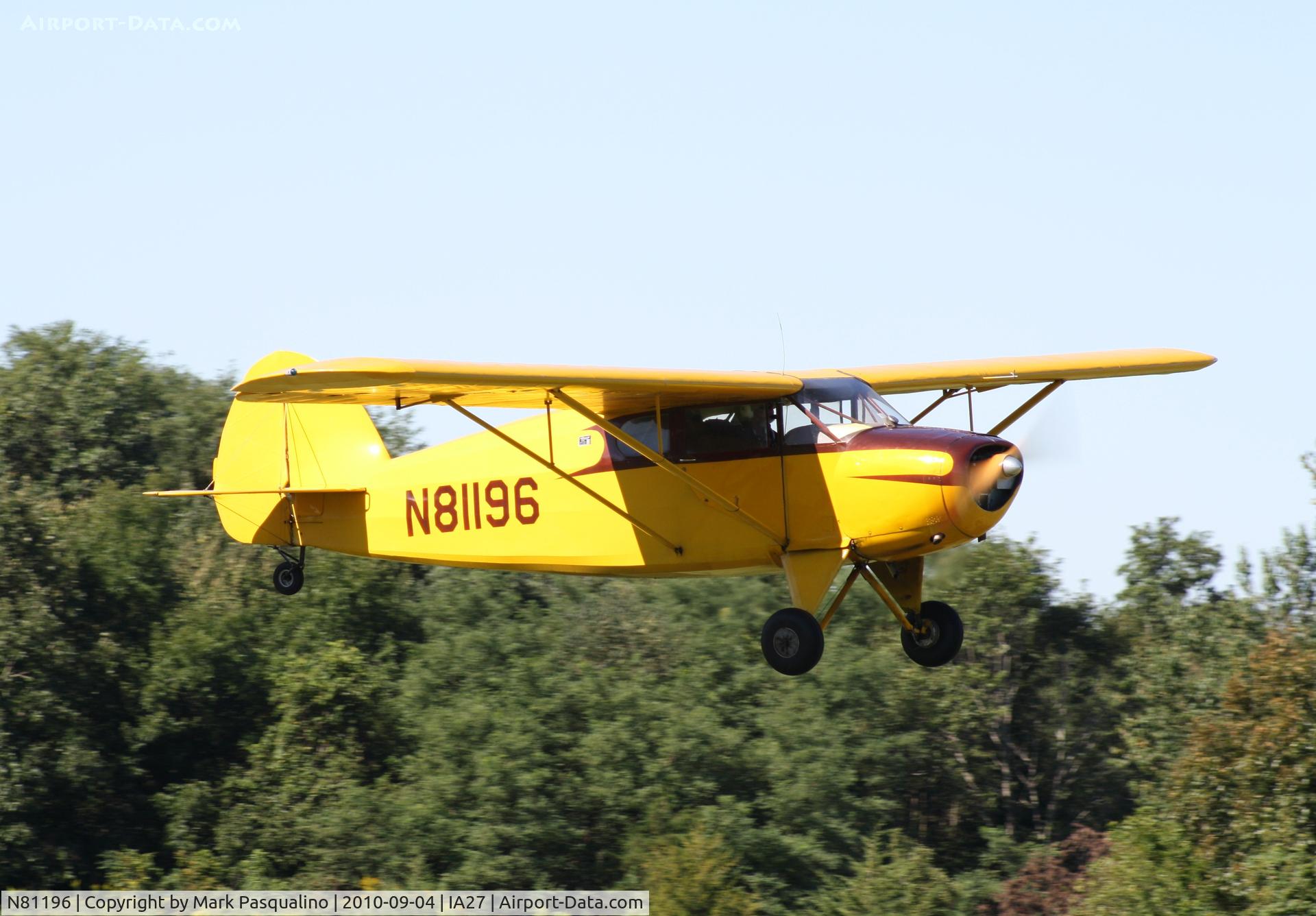 N81196, 1946 McClish Funk B85C C/N 324, Funk B85C