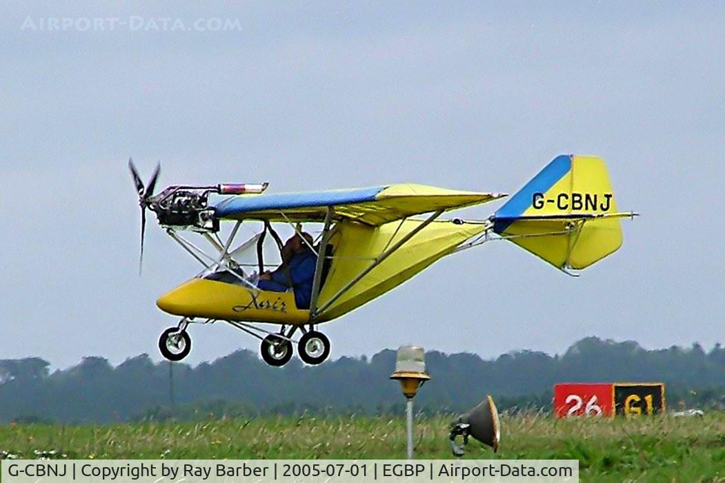 G-CBNJ, 2002 X'Air 582(II) C/N BMAA/HB/187, Raj Hamsa X Air 582 (11) [BMAA/HB/187] Kemble~G 01/07/2005